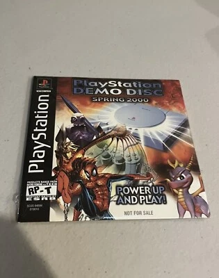 PLAYSTATION Official Spring 2000 Demo Disc Sealed New Sony PS1 Not For Resale. - Image 1 of 4