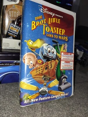 The Brave Little Toaster Goes to Mars (VHS, 1998, Clam Shell) brand new Sealed! - Image 1 of 4