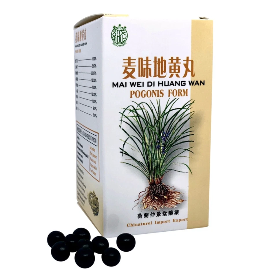 Mai Wei Di Huang Wan – Pogonis Form – Authentische TCM Kräuterformel