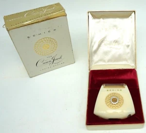 Rasoio elettrico vintage anni 60 Schick Crown Jewel in bachelite da donna con scatola - Foto 1 di 8