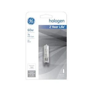 GE Q60G9/CD Single Ended Lamp Bulb, 60 W, G9 Lamp Bulb, T4 - Picture 1 of 1