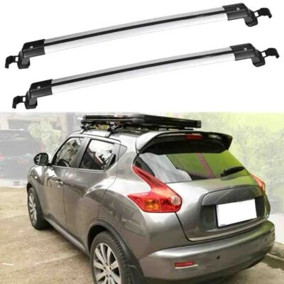 Car Top Roof Rack Cross Bar with Lock Fits For Nissan Juke 2011-2017 2016 2015 Foto 1 de 4