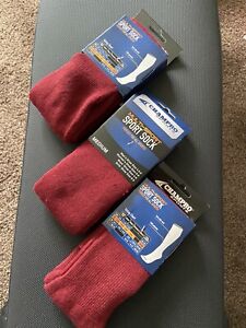 CHAMPRO Sports Multi-Sport Socks, Cardinal, Medium. Brand new in pkg