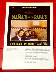 The Mamas And Papas If You Can Believe Your.. Album Art PICTURE/PRINT 7.5"x 5.5" - Picture 1 of 3