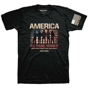 America We Raise Heroes T-Shirt Gr. M - Bild 1 von 2