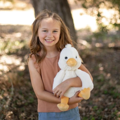 World’s Softest Plush Cream Duck Soft Toy 40cm - Cuddly Animal Gift for Children - Image 1 of 4