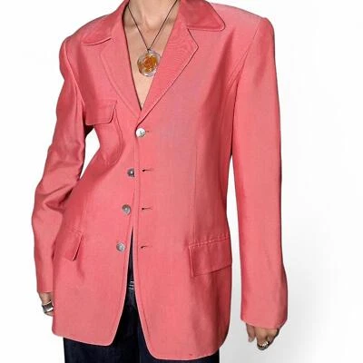 Pink vintage 80s gorgeous blazer - Linda Allard Ellen Tracy  - Image 1 of 4