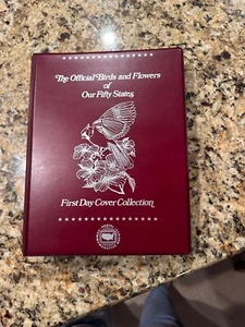The Official Birds and Flowers of Our Fifty States First Day Cover Collection - Picture 1 of 5