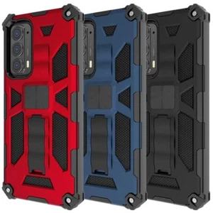 Funda de teléfono para Motorola Edge 2021/Moto Edge 5G UW cubierta con soporte magnético incorporada - Imagen 1 de 10