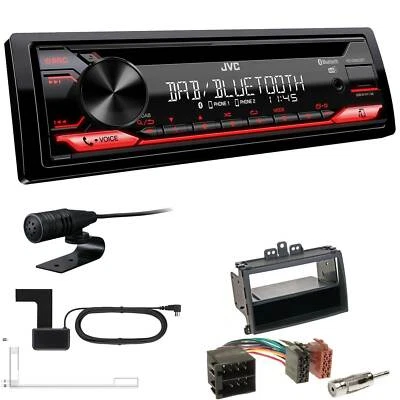 JVC KD-DB622BT DAB inkl Antenne Bluetooth USB Set für Hyundai i20 2009-2012 - Bild 1 von 4