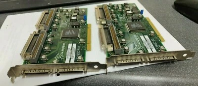 2x Symbios 375-0005 X6540A SYM22801 2-Channel PCI SCSI LVD Controller Cards - Image 1 of 3