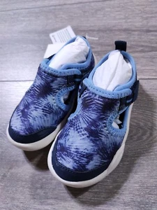 Lands End Water Shoes Toddler Girls Size 6 Multicolor Tie Dye Open Wide - Picture 1 of 5