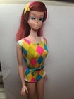 Gorgeous 1965 OOAK Color Magic BARBIE Titian Reroot Bendable Leg 