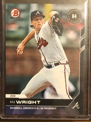 2020 Topps Bowman Next #T11 Kyle Wright Atlanta Braves - Image 1 of 2