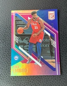 2020-21 Panini Donruss Elite Purple #72 Joel Embiid 24/49 - Picture 1 of 2
