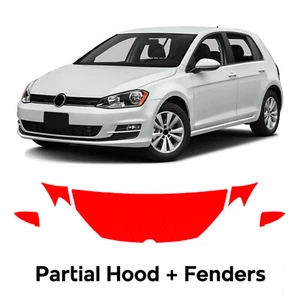 Hood Precut PPF Paint Protection Film For Volkswagen Golf 2014-2017 - Picture 1 of 8