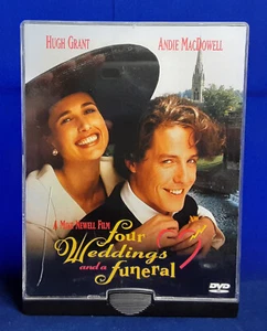FOUR WEDDINGS & A FUNERAL DVD Official US Polygram Home Video ORIGINAL CASE OOP - Imagen 1 de 6