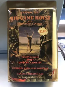 Big Game Hoist and Gambrel - 1000 LBS capacity. Model # 12378 Deer, Elk & Moose - Picture 1 of 8