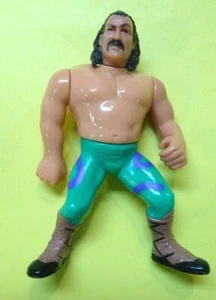 1990 Titan Sports WWF Hasbro Python Punch Jake The Snake Roberts 4.5" Figure - Picture 1 of 2