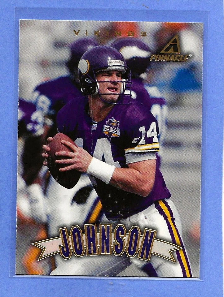 BRAD JOHNSON - 1997 Pinnacle - #147 - Vikings - Comb. Shipping - Image 1 of 1