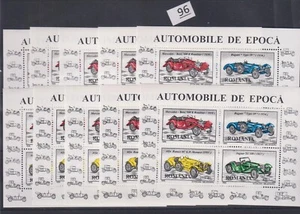 MC 10X ROMANIA 1996 - MNH - CARS - Imagen 1 de 1