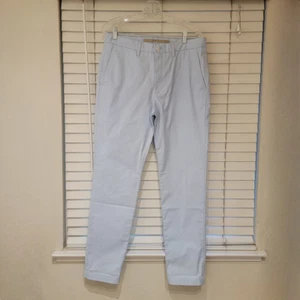 Banana Republic Slim Lived-In Chino Pants 32x32 Ice Blue Casual Comfort NWOT NEW - Picture 1 of 6