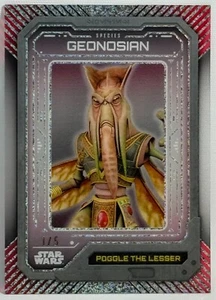 2024 Topps Star Wars High Tek - Poggle il minore - specie spettacolare 1/5 - Foto 1 di 3
