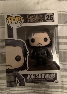 Funko POP! Game of Thrones JON SNOW #26 Castle Black SIGNED By George RR Martin - Picture 1 of 6