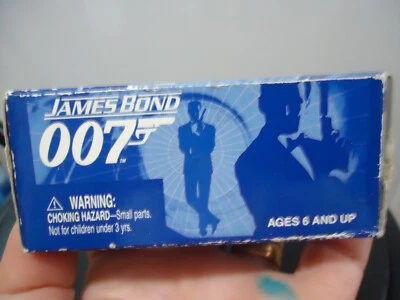 NIB Johnny Lightning James Bond 007 collectible toy car w/COA NRFB Blue 1:64 - Image 1 of 4