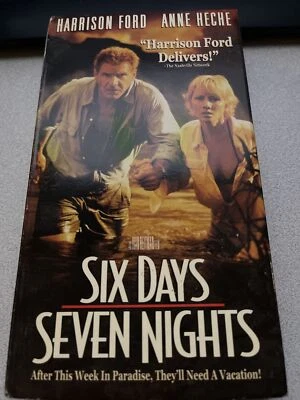 Six Days Seven Nights Vhs Harrison Ford Foto 1 de 2