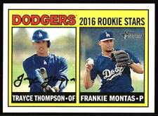 2016 Topps Heritage Dodgers Rookie Stars Trayce Thompson / Montas #163
