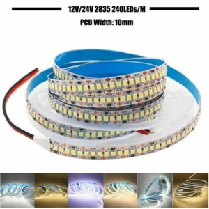 2835 LED Strip DC 12V 24V 5M 60/120/240/480 LEDs/M Light Led Ribbon Rope lights - Picture 1 of 22