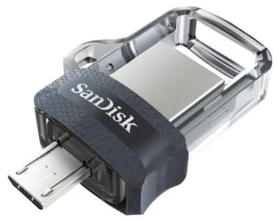 Ultra Dual Drive M3.0 USB 3.0/Micro USB Clé USB, 256 Go - SANDISK - Photo 1/4
