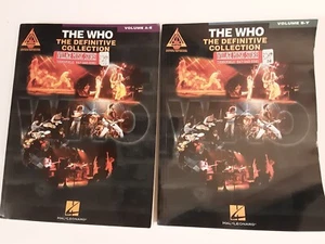 The Who The Definitive Collection A-E und S-Y bespielte Gitarrenversionen Bücher  - Bild 1 von 14