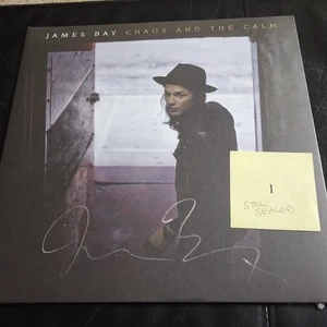 FL - JAMES BAY - Autograph Signed on Cover CHAOS AND THE CALM Vinyl Record #1 - Picture 1 of 3