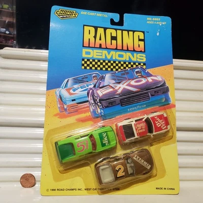 Road Champs 1990 Racing Demons Dr. PEPPER 280Z, SLICE JAGUAR, PIRELLI PORSCHE924 Foto 1 de 3