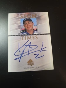 2000 Kevin Harvick UD SP Authentics Sign of the Times ROOKIE Auto Signed # KH - Picture 1 of 3
