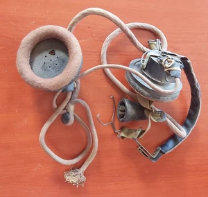 WIRELESS SET 19 WS19 WW2 ARMY MILITARY RADIO HEADGEAR FOR RESTORATION - Picture 1 of 5
