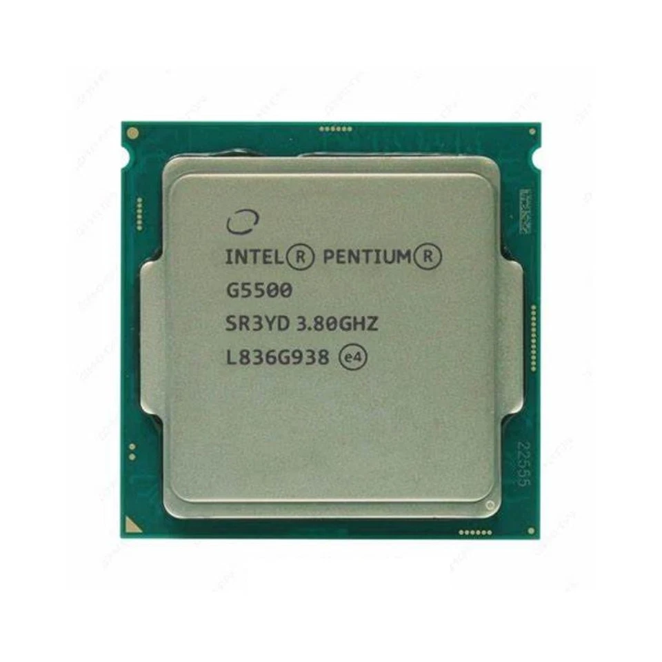Intel Pentium G5500 CPU 3.8GHz LGA 1151 54W Processor - Image 1 of 1