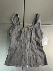 Universal Thread Dash Vest Tank Top Denim Size 6 ✅✅ - Picture 1 of 5