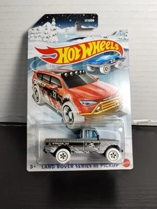 Land Rover Series III 3/5 Hot Wheels Winter  Series 2022 HDH71 gray - Picture 1 of 5
