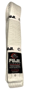 Fuji Kimono Jiu Jitsu Gürtel - Judo - weiß - Kinder Größe 0 (83977) - Bild 1 von 8
