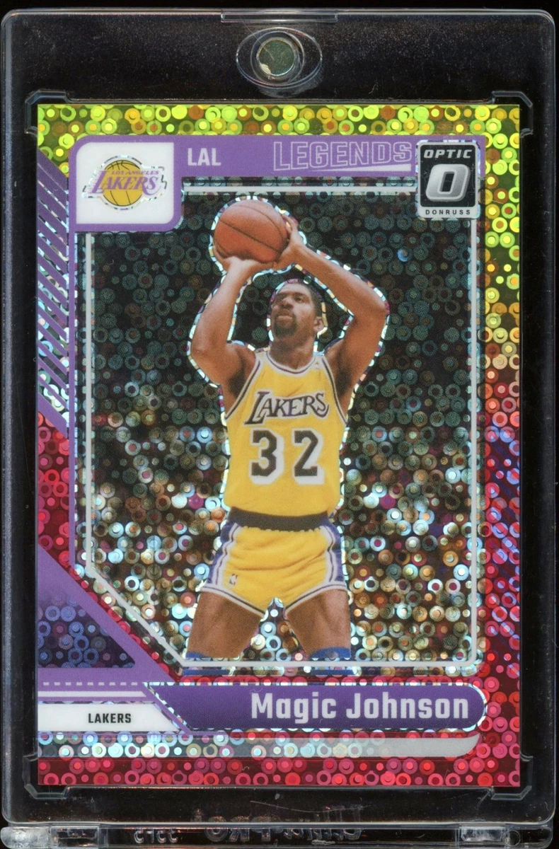 Magic Johnson Los Angeles Lakers Basketball Donruss Trading Cards