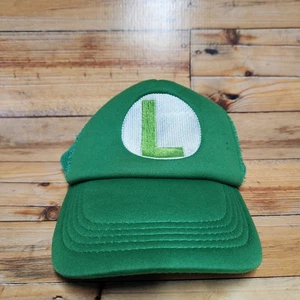 Super Mario Bros Mütze Trucker Cosplay Luigi Plummer Bros Cap Snapback Vintage  - Bild 1 von 6