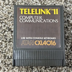Atari TELELINK II (Atari 400/800/XL/XE) Cartridge - NTSC - CXL4016 Tested - Picture 1 of 3