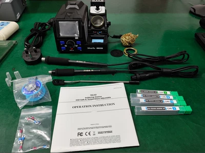 150W High-Precision Hot Air Gun Soldering Iron Station Kit C210/C245 Iron tips - Image 1 of 4