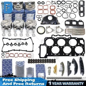 OEM Engine Rebuilding Overhaul Pistons Bearings Kit for Porsche VW Audi 3.6L VR6 - Picture 1 of 10