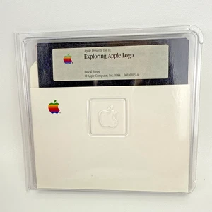Apple IIc Software Floppy Disk Lot Basic Intro System Logo Work Pascal ProDOS M - Picture 1 of 6