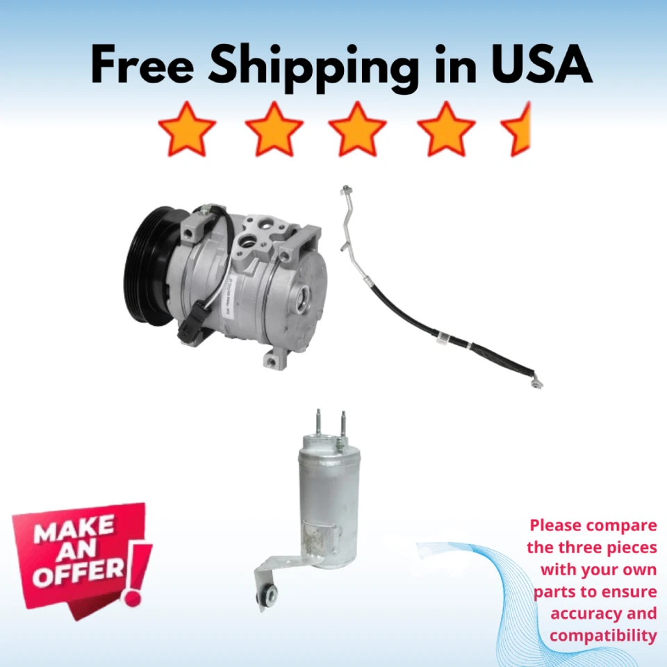 Kit Compressor A/C Fit ChryslerPT Cruiser 2004-2009 - Image 1 of 1