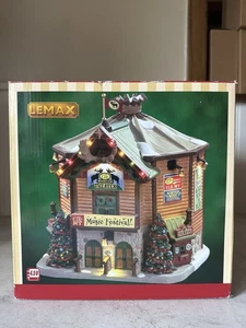 Lemax Elk Mountain Music Festival Theater 2018 Christmas Village Building #85319 - Picture 1 of 19